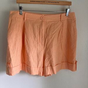 Blue Sol Women's Linen Blend Shorts